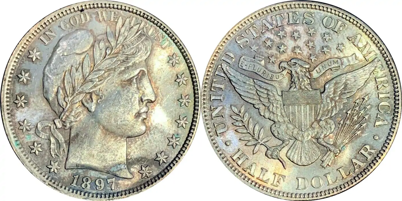 1897 Barber Half Dollar 1897 Barber Half Dollar 1897 Barber Half Dollar 1897 Barber Half Dollar
