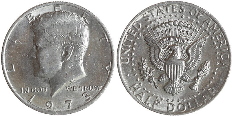 1973 Kennedy Half Dollar 1973 Kennedy Half Dollar