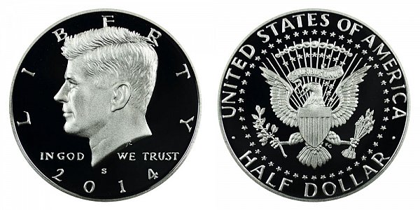 2014 S Clad Proof Kennedy Half Dollar 2014 S Clad Proof Kennedy Half Dollar
