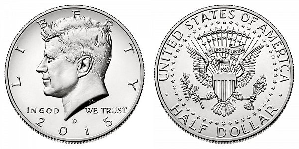2015 D Kennedy Half Dollar 2015 D Kennedy Half Dollar
