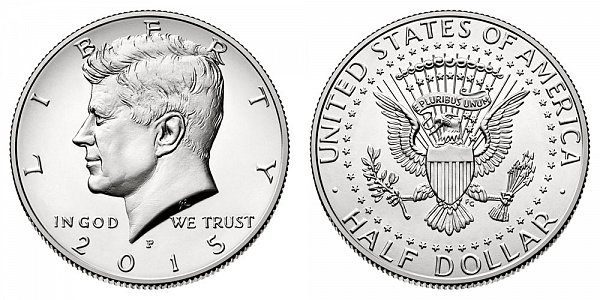 2015 P Kennedy Half Dollar 2015 P Kennedy Half Dollar