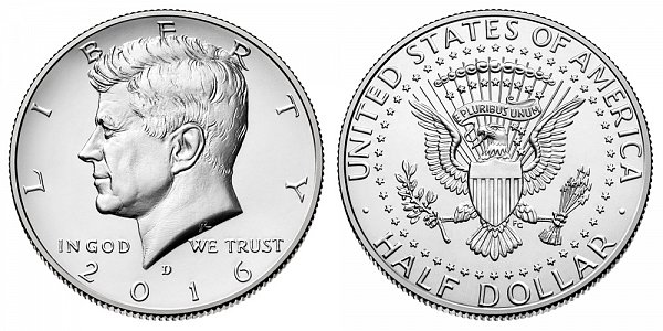 2016 D Kennedy Half Dollar 2016 D Kennedy Half Dollar