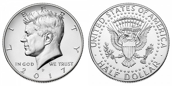 2017 P Kennedy Half Dollar 2017 P Kennedy Half Dollar