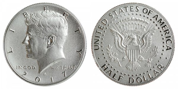 2017 S Enhanced Uncirculated Kennedy Half Dollar 2017 S Enhanced Uncirculated Kennedy Half Dollar