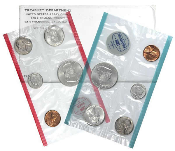 1963 Mint Set 1963 Mint Set 1963 Mint Set 1963 Mint Set