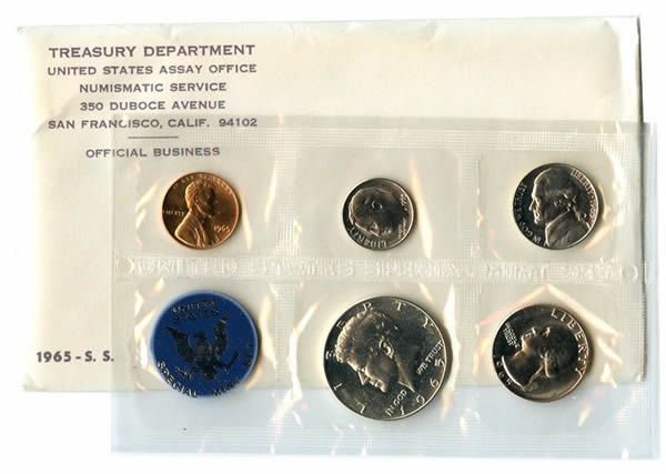 1965 Special Mint Set 1965 Special Mint Set 1965 Special Mint Set 1965 Special Mint Set