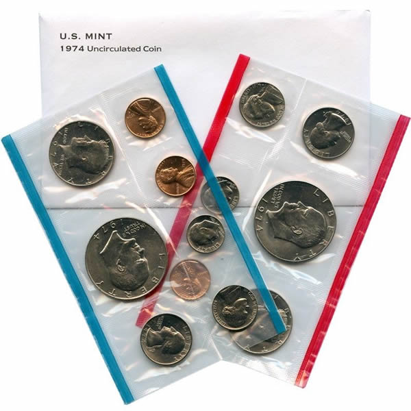 1974 Mint Set 1974 Mint Set 1974 Mint Set 1974 Mint Set