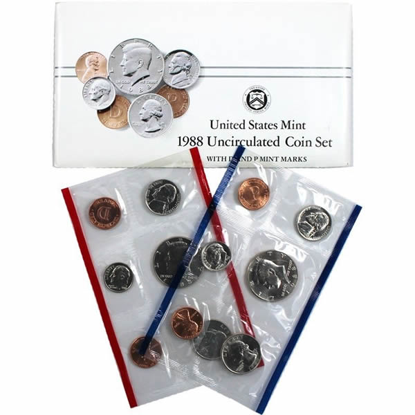 1988 Mint Set 1988 Mint Set 1988 Mint Set 1988 Mint Set