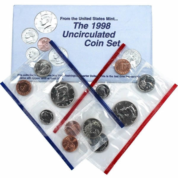 1998 Mint Set 1998 Mint Set 1998 Mint Set 1998 Mint Set
