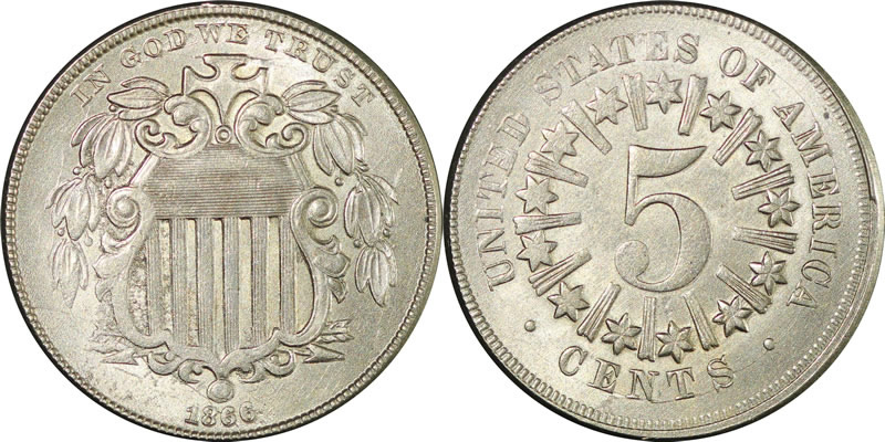 1866 Shield Nickel 1866 Shield Nickel