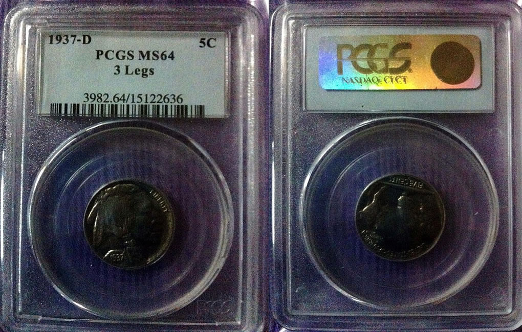 1937-D-Three-Legged-PCGS-Counterfeit-Indian-Head-Buffalo-Nickels