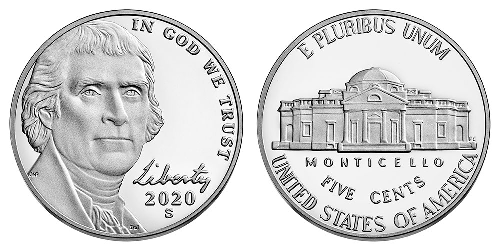 2020 S Jefferson Nickel 2020 S Jefferson Nickel