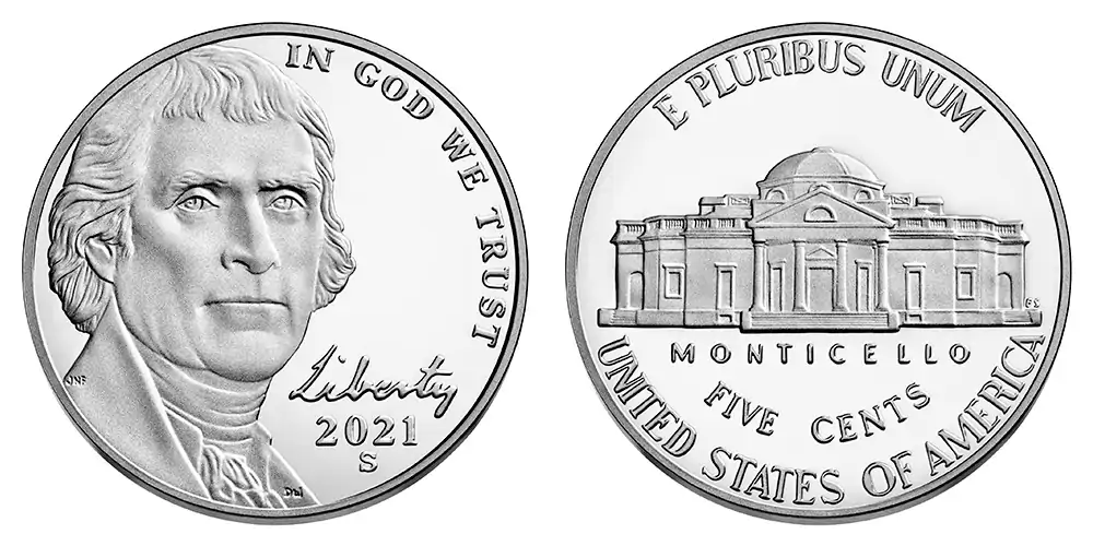 2021 S Jefferson Nickel 2021 S Jefferson Nickel