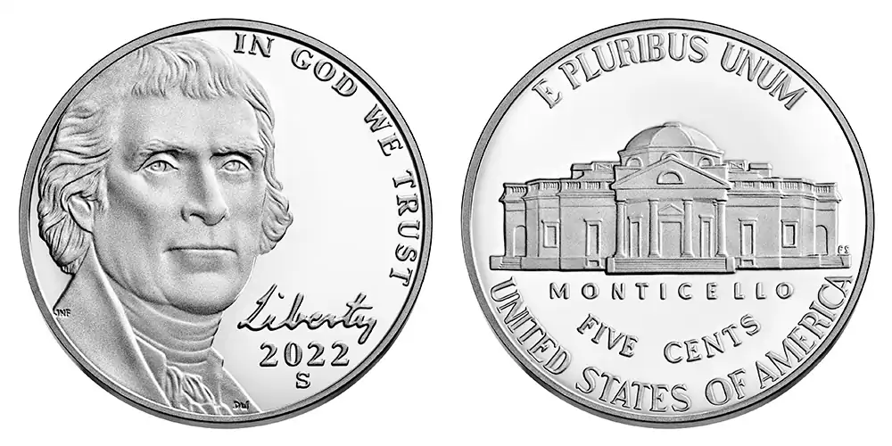 2022 S Jefferson Nickel 