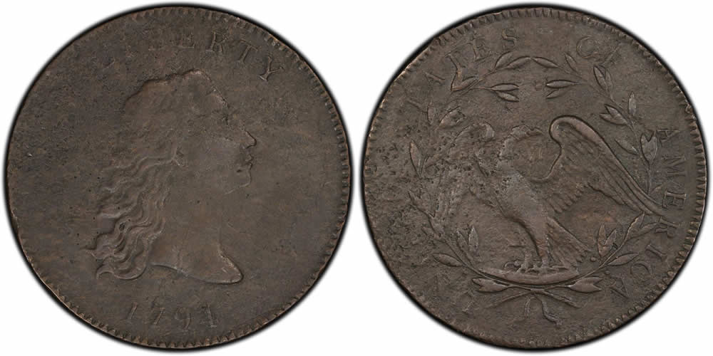 1794 One Dollar ($1), Judd-18, Pollock-27 NGC VF25BN 1794 One Dollar ($1), Judd-18, Pollock-27 NGC VF25BN