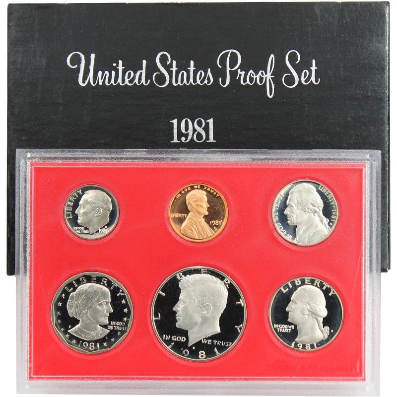 1981 Proof Set 1981 Proof Set 1981 Proof Set 1981 Proof Set