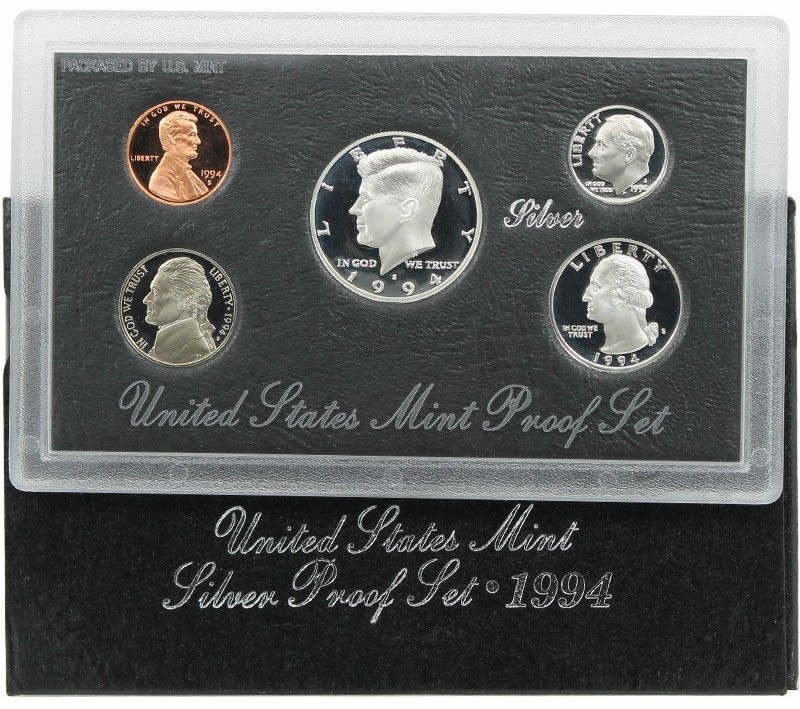 1994 Silver Proof Set 1994 Silver Proof Set 1994 Silver Proof Set 1994 Silver Proof Set