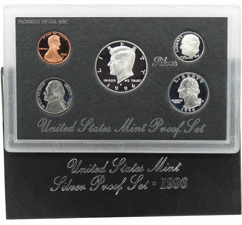 1996 Silver Proof Set 1996 Silver Proof Set 1996 Silver Proof Set 1996 Silver Proof Set