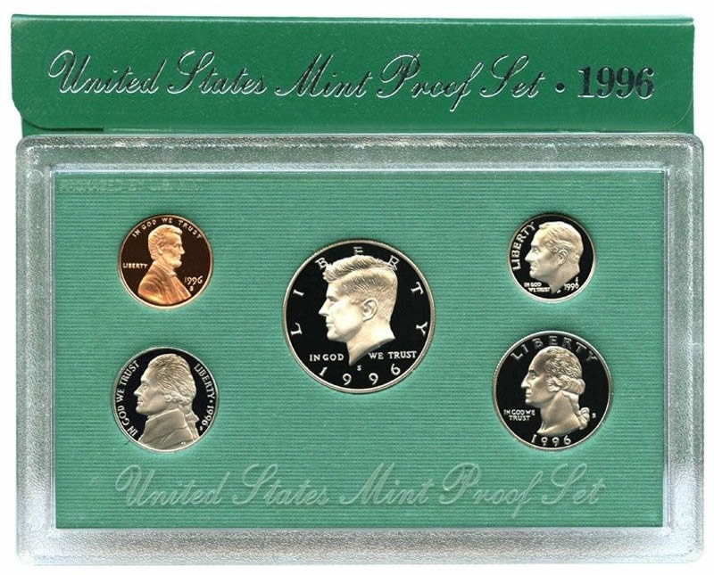 1996 Proof Set 1996 Proof Set 1996 Proof Set 1996 Proof Set