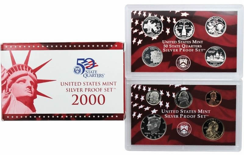 2000 Silver Proof Set 2000 Silver Proof Set 2000 Silver Proof Set 2000 Silver Proof Set