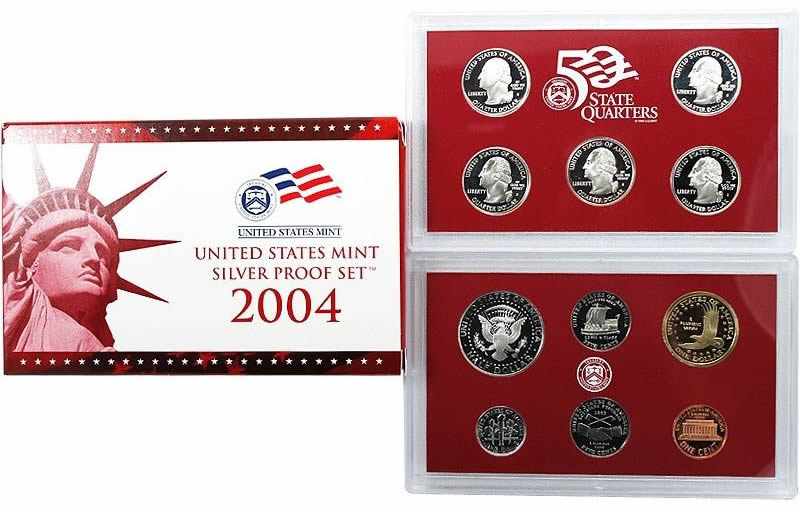 2004 Silver Proof Set 2004 Silver Proof Set 2004 Silver Proof Set 2004 Silver Proof Set