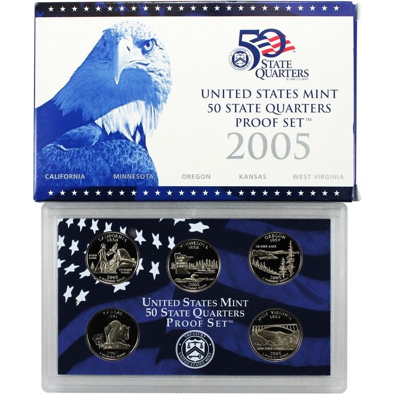 2005 Proof State Quarters Set 2005 Proof State Quarters Set 2005 Proof State Quarters Set 2005 Proof State Quarters Set
