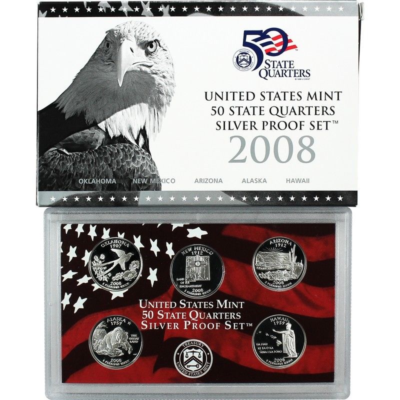 2008 Silver Proof State Quarters Set 2008 Silver Proof State Quarters Set 2008 Silver Proof State Quarters Set 2008 Silver Proof State Quarters Set
