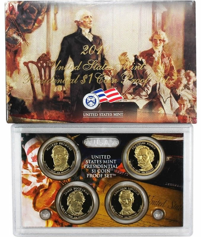  2010 Proof Presidential Dollar Set 2010 Proof Presidential Dollar Set