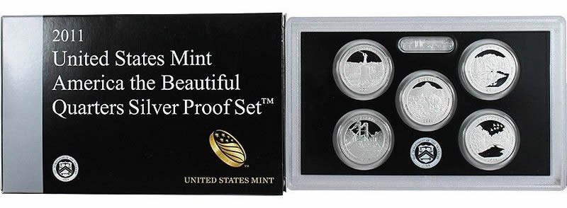 2011 Silver Proof America the Beautiful - National Park Quarters Set 2011 Silver Proof America the Beautiful - National Park Quarters Set 2011 Silver Proof America the Beautiful - National Park Quarters Set 2011 Silver Proof America the Beautiful - National Park Quarters Set