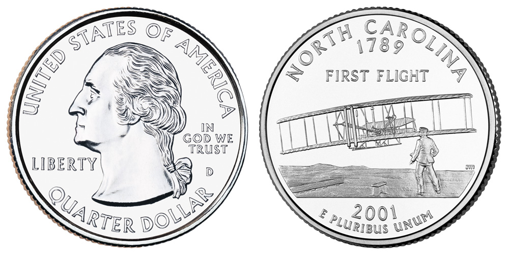 2001 D North Carolina State Quarter 2001 D North Carolina State Quarter