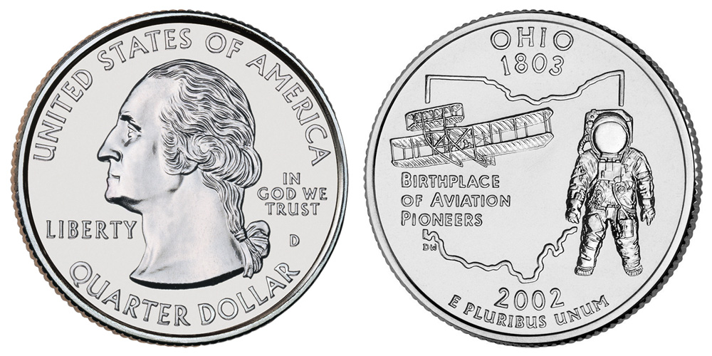 2002 D Ohio State Quarter 2002 D Ohio State Quarter