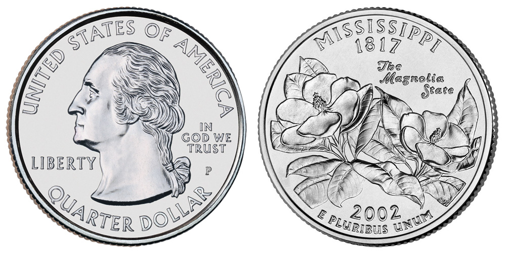 2002 P Mississippi State Quarter 2002 P Mississippi State Quarter