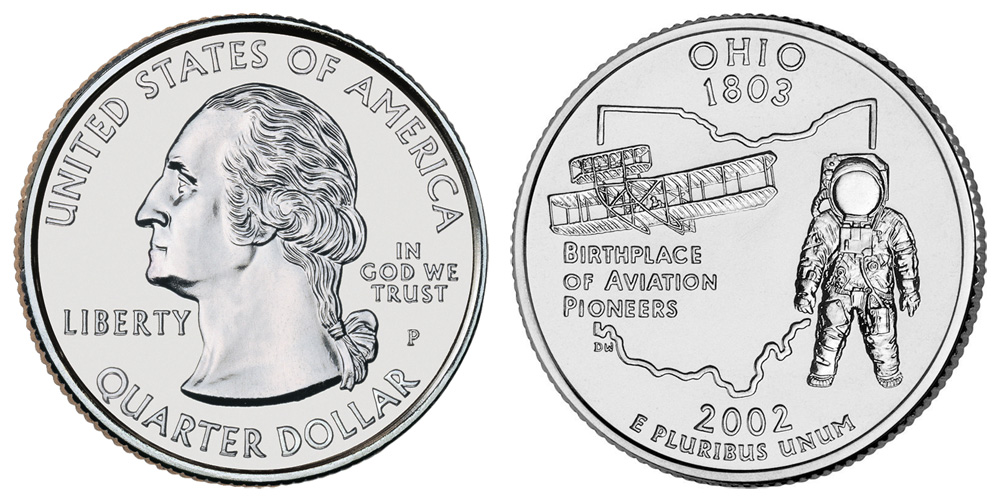 2002 P Ohio State Quarter 2002 P Ohio State Quarter