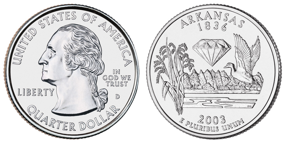 2003 D Alabama State Quarter 2003 D Alabama State Quarter