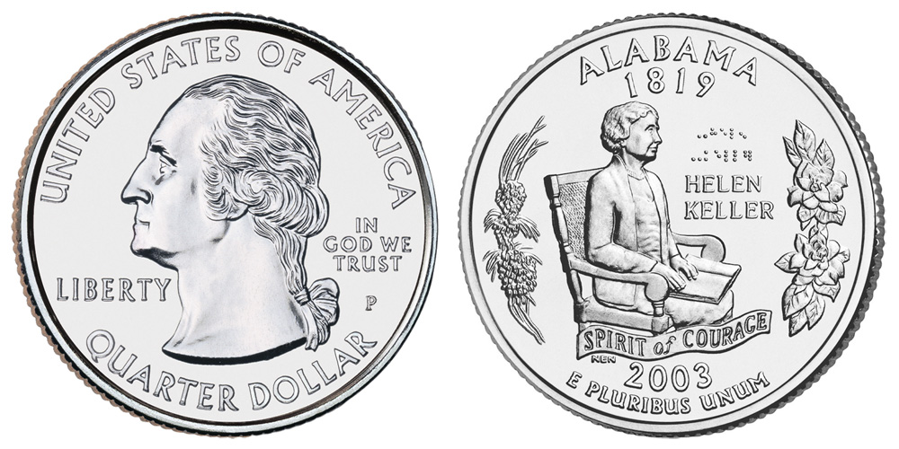 2003 P Alabama State Quarter 2003 P Alabama State Quarter