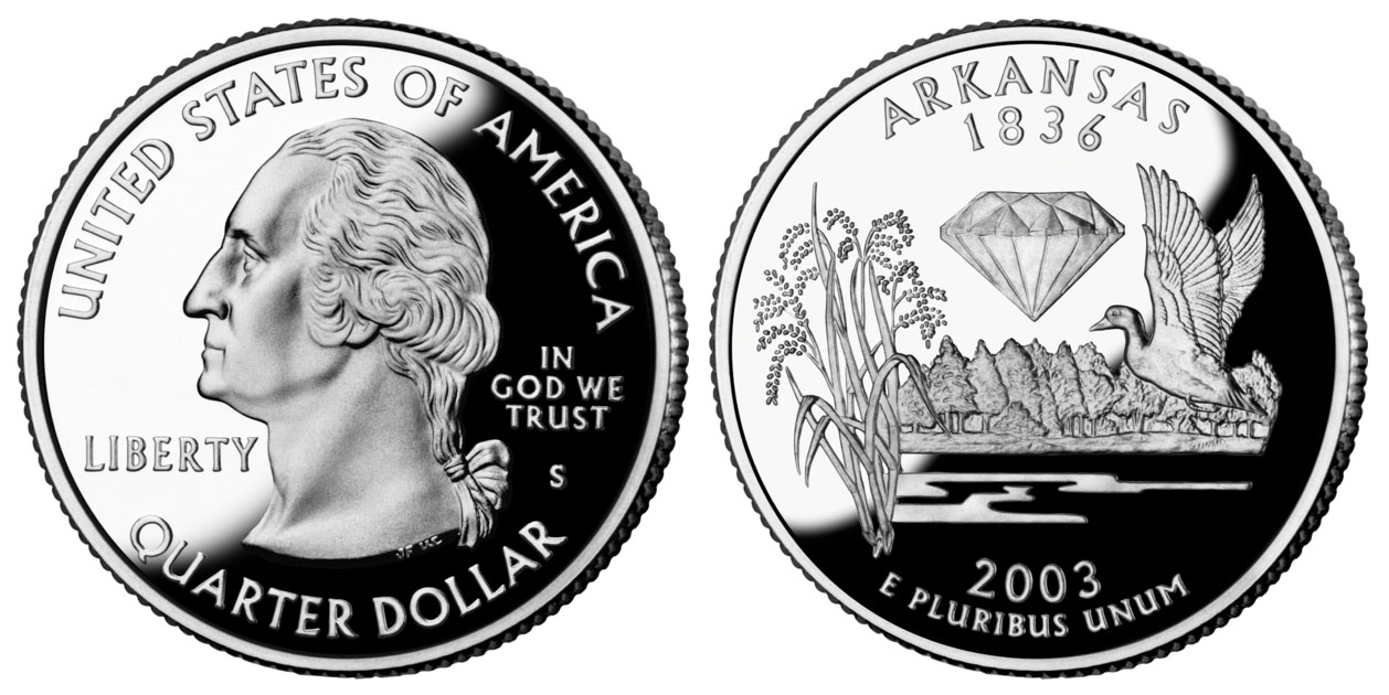 2003 S Arkansas State Quarter 