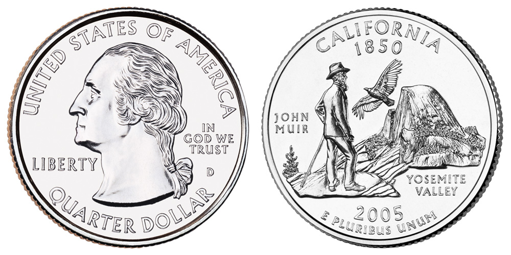 2005 D California State Quarter 2005 D California State Quarter