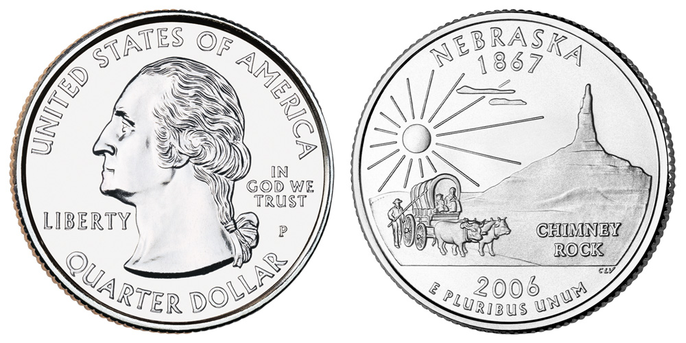 2006 P Nebraska State Quarter 2006 P Nebraska State Quarter