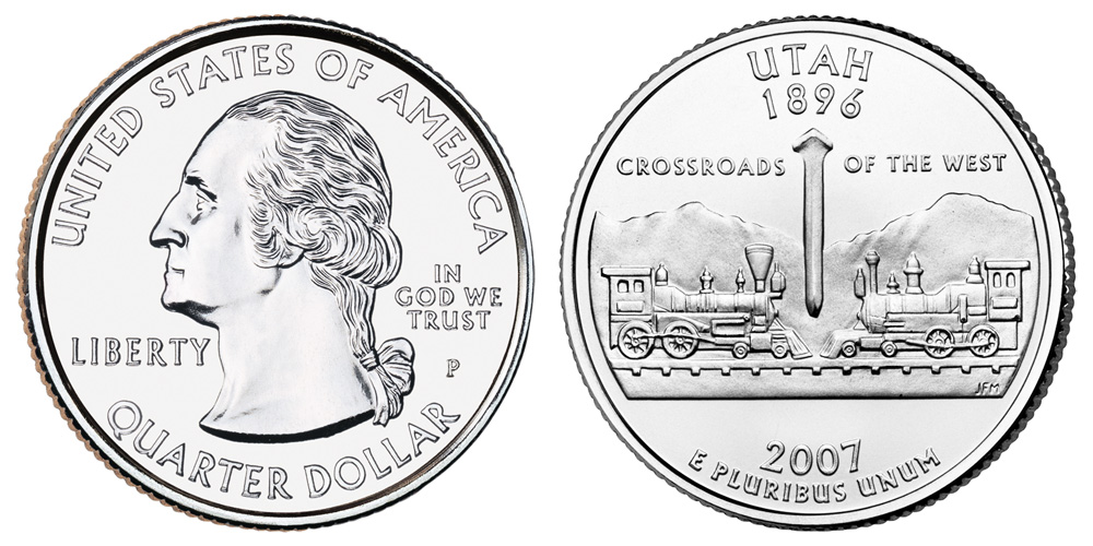 2007 P Utah State Quarter 2007 P Utah State Quarter