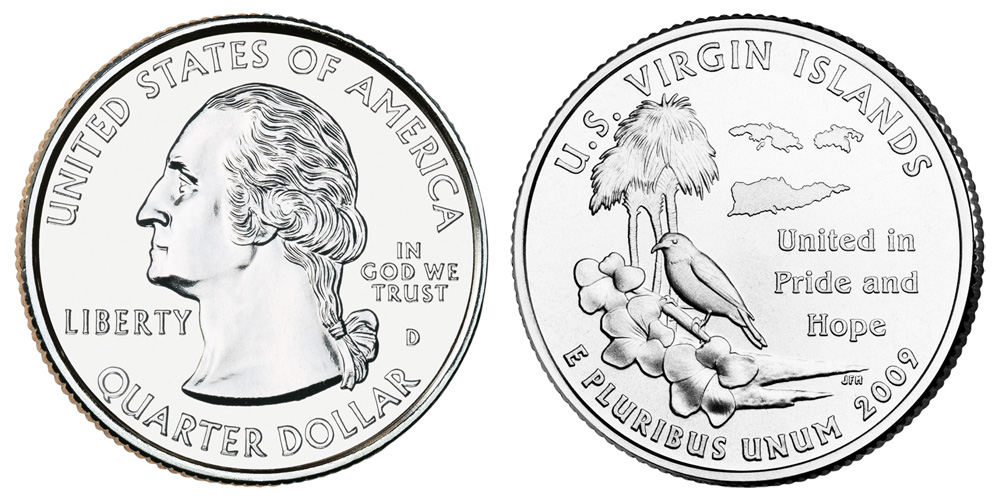2009 D Virgin Islands US Territory Quarter 2009 D Virgin Islands US Territory Quarter