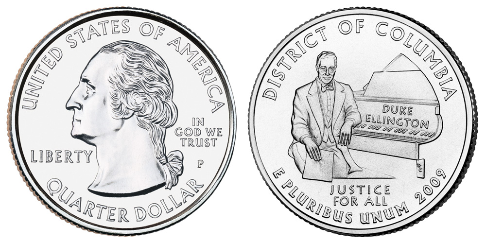 2009 P District of Columbia US Territory Quarter 2009 P District of Columbia US Territory Quarter