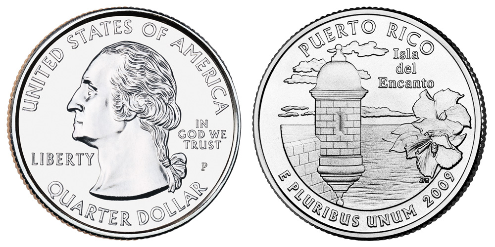 2009 P Puerto Rico US Territory Quarter 2009 P Puerto Rico US Territory Quarter