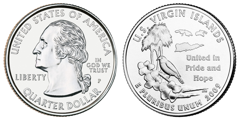 2009 P Virgin Islands US Territory Quarter 2009 P Virgin Islands US Territory Quarter