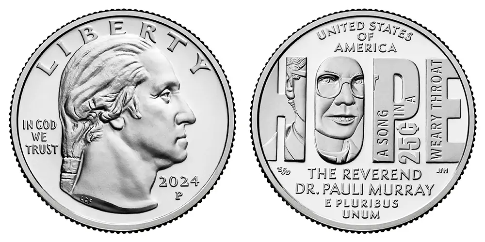 2024 P Pauli Murray American (Prominent) Women Quarter 2024 P Pauli Murray American (Prominent) Women Quarter