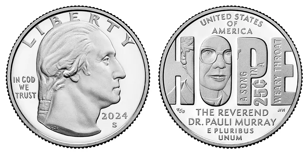 2024 S Pauli Murray American (Prominent) Women Quarter 2024 S Pauli Murray American (Prominent) Women Quarter