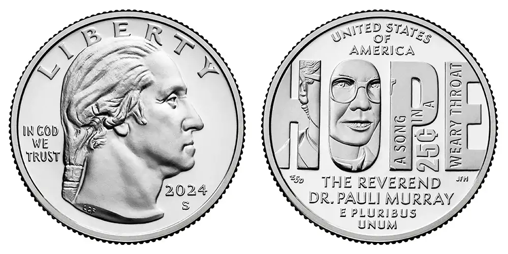 2024 S Pauli Murray American (Prominent) Women Quarter 2024 S Pauli Murray American (Prominent) Women Quarter