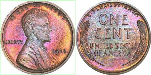 1914 Lincoln Wheat Cent 1914 Lincoln Wheat Cent