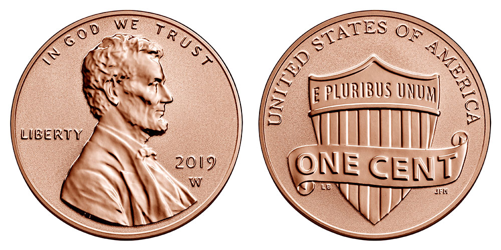 2019 W   Lincoln Shield Cent Reverse Proof 