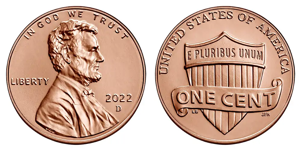 2022 D Lincoln Shield Cent 